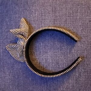 Jeweled Headband with Bow